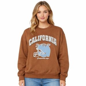 California Los Angeles Brown Sweatshirt